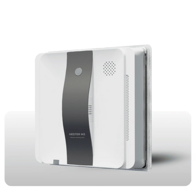 Nettoyeur de fenêtres automatique Foldora™ Hester M3 de B.D shop, nettoie sans effort avec un design moderne et intelligent